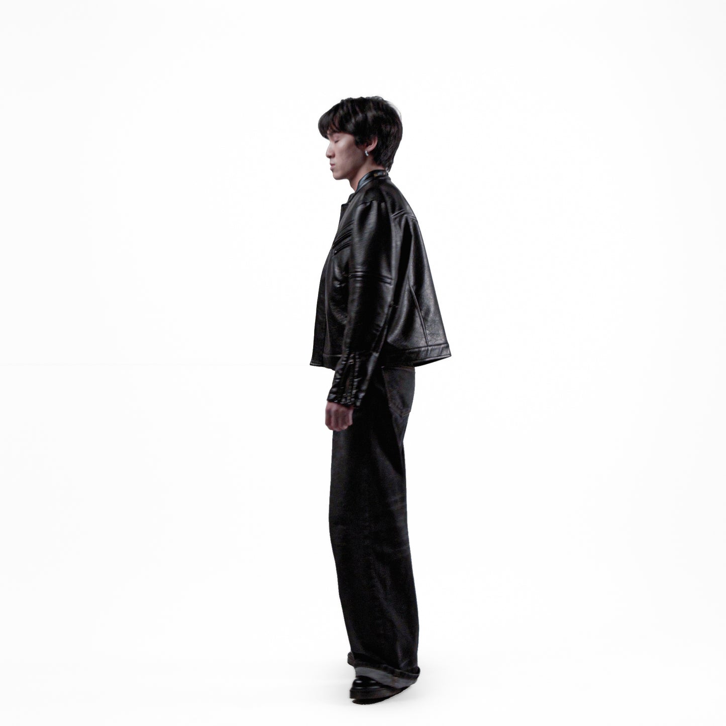 MOROSE DOUBLE STRIPE LEATHER JACKET